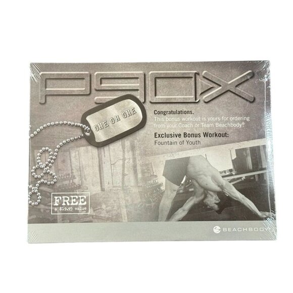 P90X One on One Bonus Workout Fitness DVD New Sealed - Picture 3 of 3